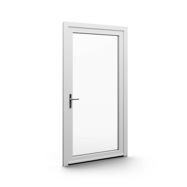 uPVC Full-Glass Exterior Door