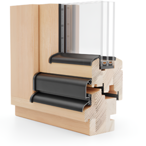 Naturo 80 Wooden Window System