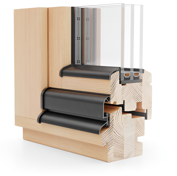 Naturo 92 Wooden Window System